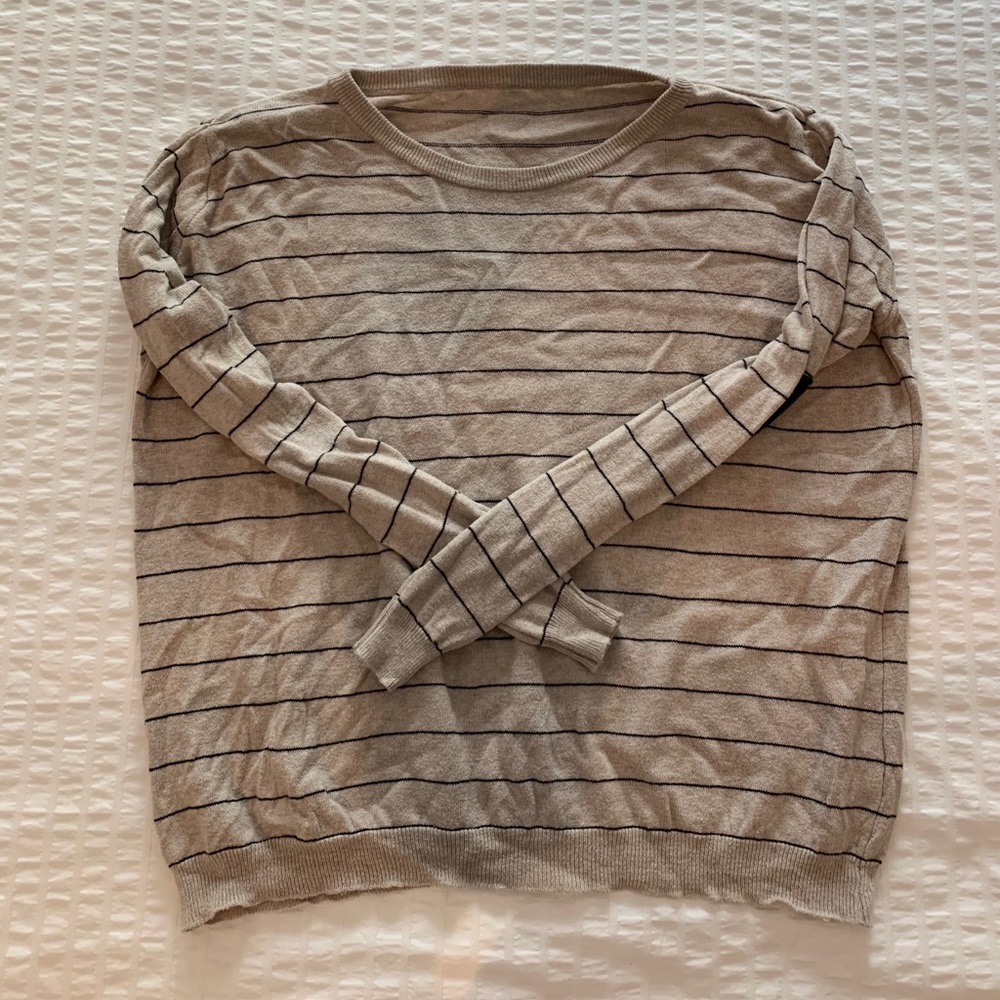 Stripped sweater